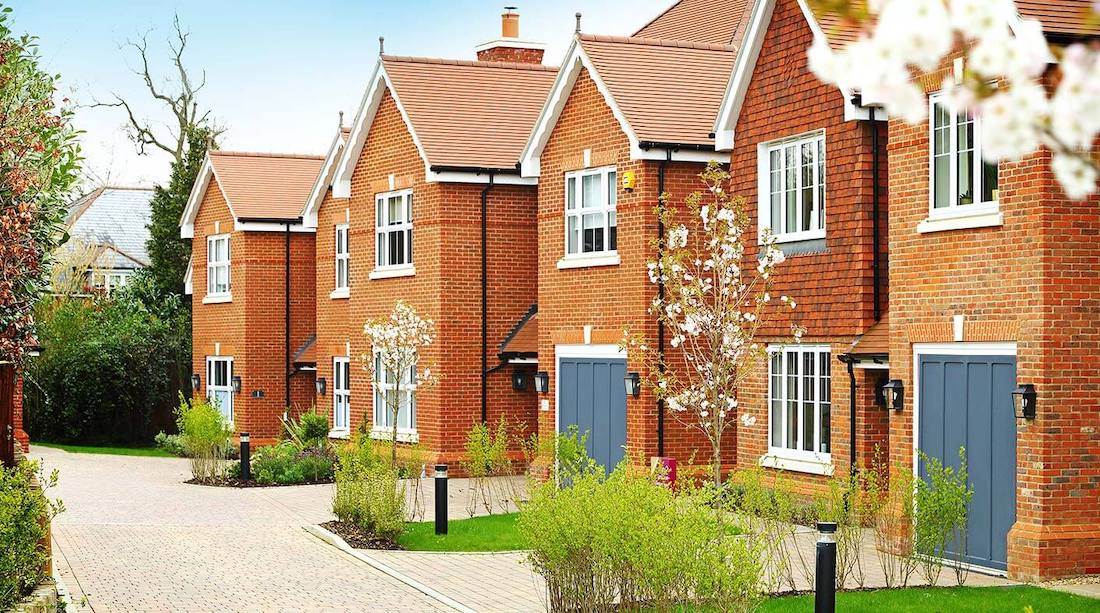 Tudor Court New Build Houses, Stoke Poges, Buckinghamshire